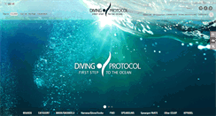 Desktop Screenshot of divingprotocol.org